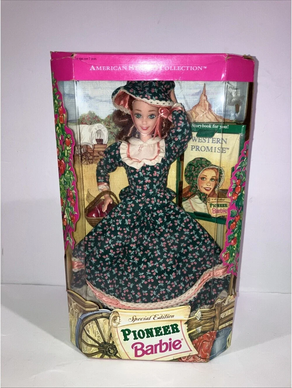 Vintage Pioneer Barbie Special Edition American Stories Collection Doll 1994 NEW